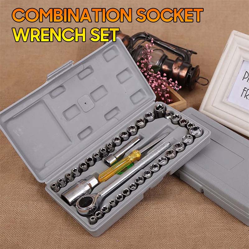40 pcs combination Socket Wrench Set